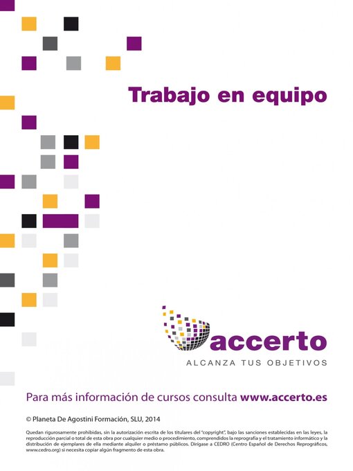 Title details for Trabajo en equipo by Accerto - Available
